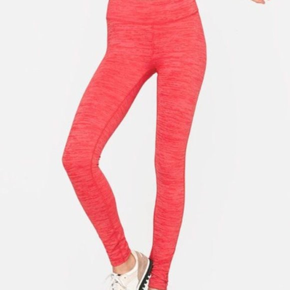 Outdoor Voices - Red - Tech Sweat Leggings Size Sm - Picture 1 of 6
